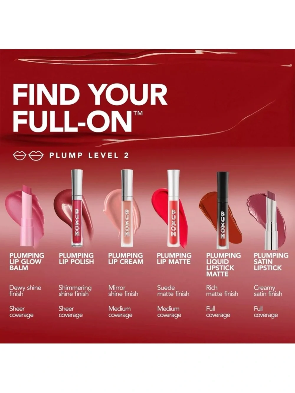 Buxom Heart’s On Fire Full On Plumping Matte Liquid Lipstick